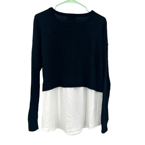 Charlie Paige Size L‎ NWT New with Tags Tie Waist Shirt Dress Black and White - Picture 2 of 5